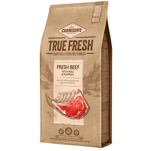 Carnilove True Fresh Adult Beef Dog Food - 4kg