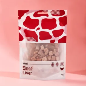 Waita Freeze Dried Beef Liver Cubes - 60g
