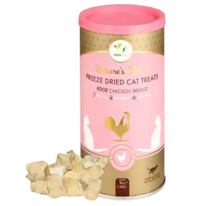 Pawfect Freeze Dried Cat Treat: 100% Chicken Breast - 50g