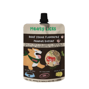 Roast Beef Flavoured Peanut Butter Pouch