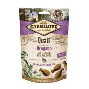 Carnilove Quail enriched with Oregano Soft Dog Treats - 200g