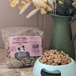 Betty Miller - Grain-Free Whitefish & Potato Paws 400g