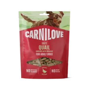 Carnilove Quail enriched with Oregano Soft Dog Treats - 200g