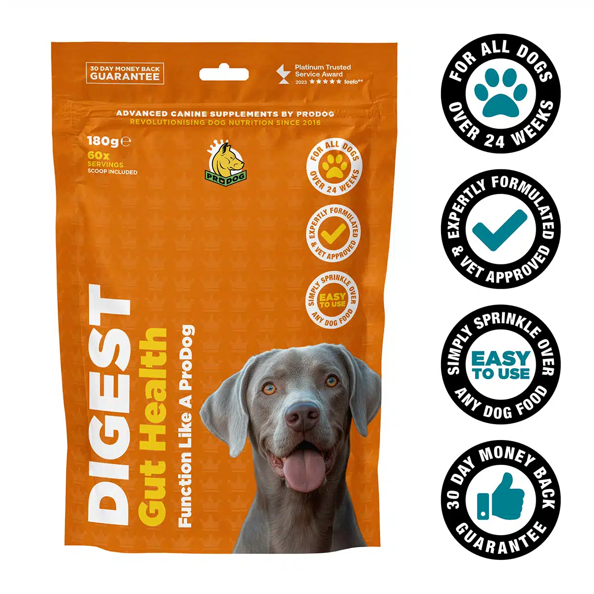 ProDog Digest – Gut & Digestive Supplement 90g
