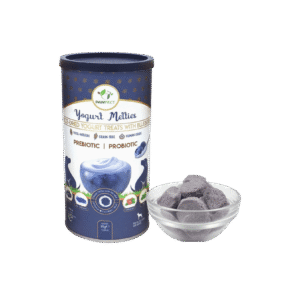 Pawfect Yogurt Melties Prebiotic and Probiotic Dog Treats: Blueberry & Yogurt - 38g