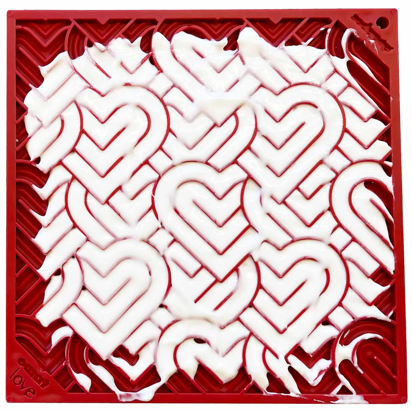 SodaPup Love Heart Design Lick Mat