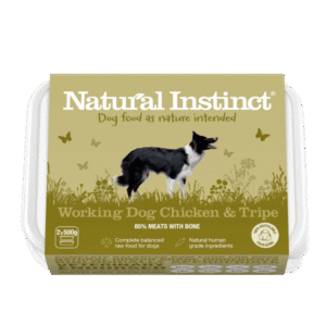 Natural Instinct Working Dog Chicken and Tripe - 1kg