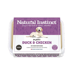Natural Instinct Puppy Duck And Chicken - 2x500g
