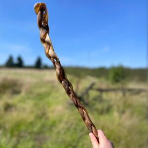 50cm XL Camel Skin Braided