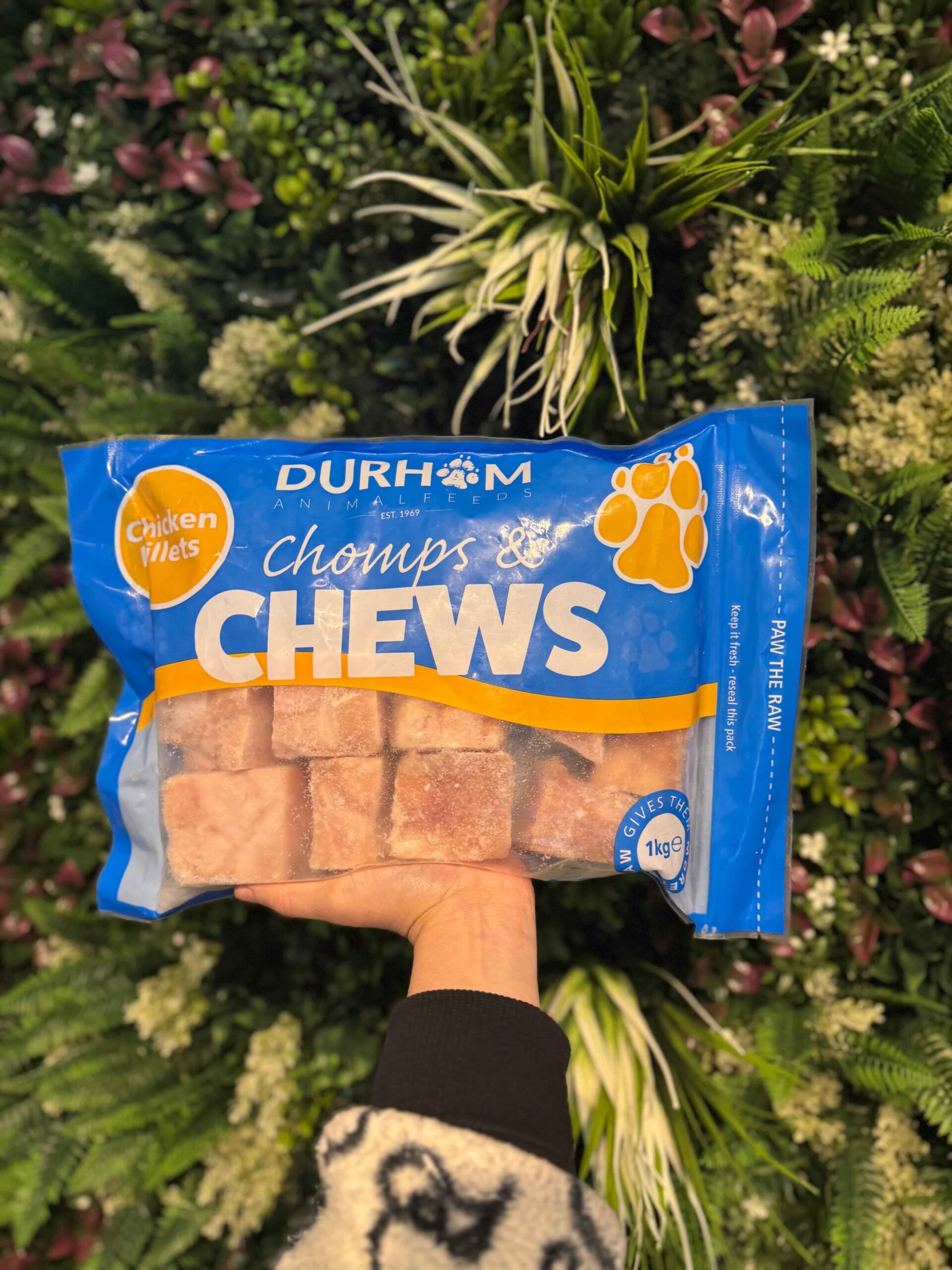 Durham Chicken Boneless Chunks - 1kg