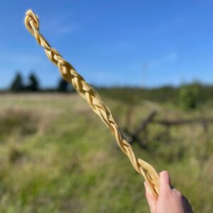 50cm XL Lamb Skin Braided